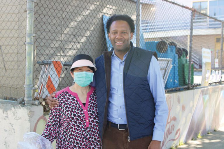 三藩市第10區市參事參選人艾霖敦   承諾設中華文化區爭取華社支持