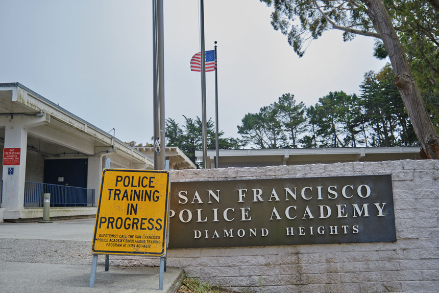 三藩市警察學院。本報資料圖