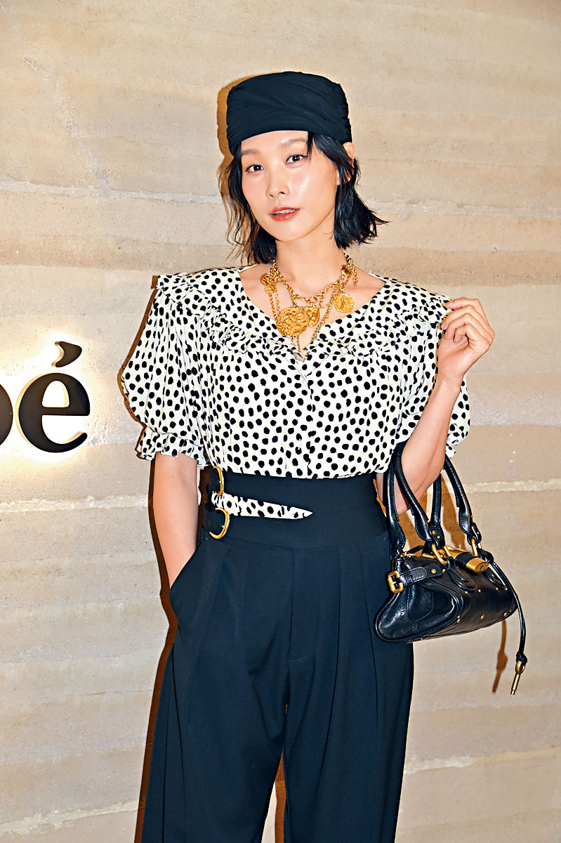 談善言開心角逐劇后。