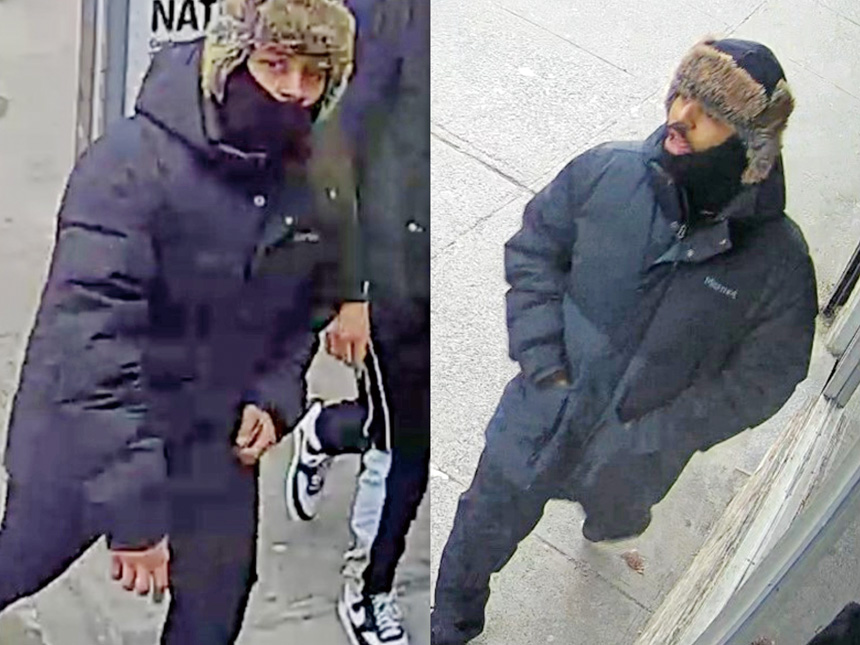 圖為涉案男嫌。 NYPD