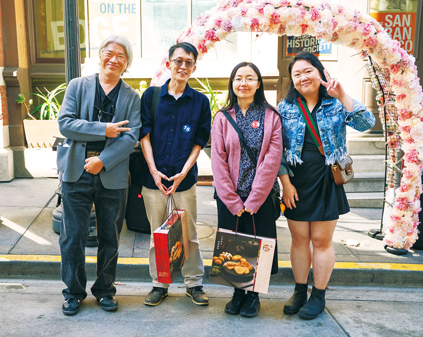 中間兩位是當天速配成功的有緣人。CYC提供