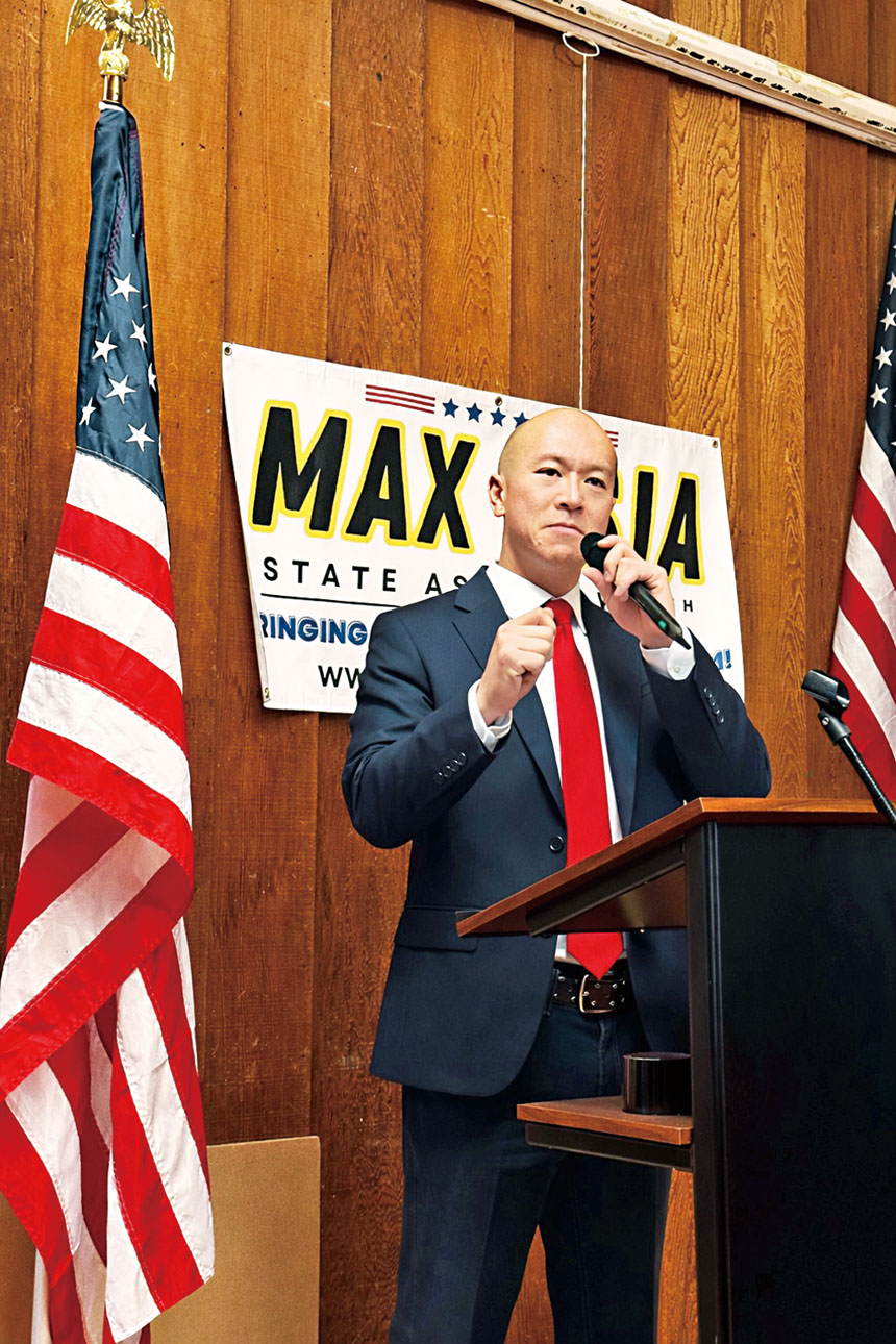 州眾議員候選人夏瑋駿。夏瑋駿提供