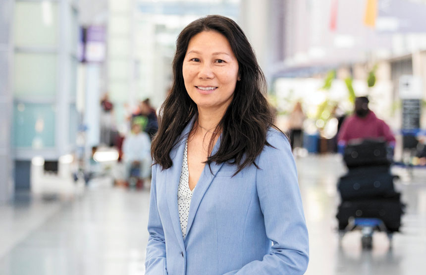 三藩市國際機場。美聯社