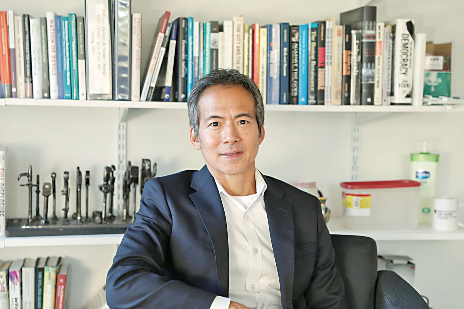 馮阿康教授。 檔案圖片