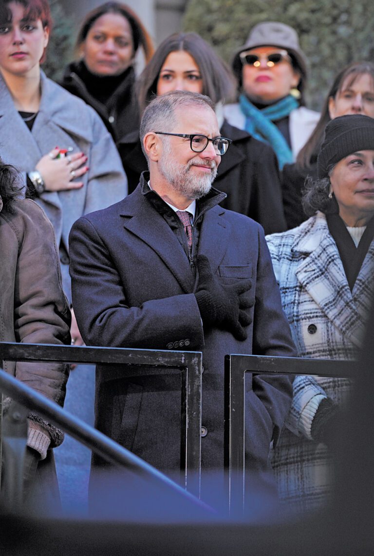 李文強調，在經濟狀況尚屬良好時，不應耗盡城市儲備。Vincent Alban/紐約時報