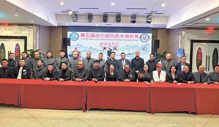 美國武術家協會在法拉盛舉行 成立10週年暨第五屆紐約國際武術錦標賽晚會。