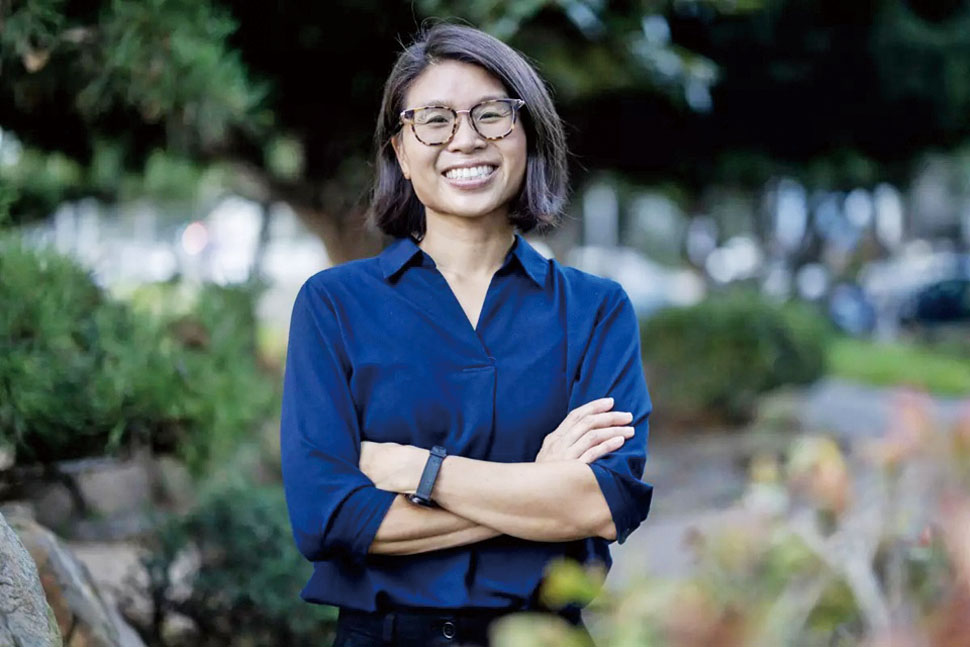 80後華裔人士黃睿（Rae Huang）。洛杉磯時報