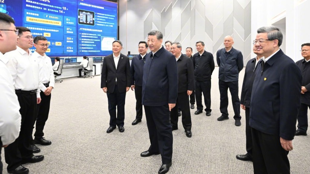 習近平考察雄安新區 了解建設進展並慰問幹部職工