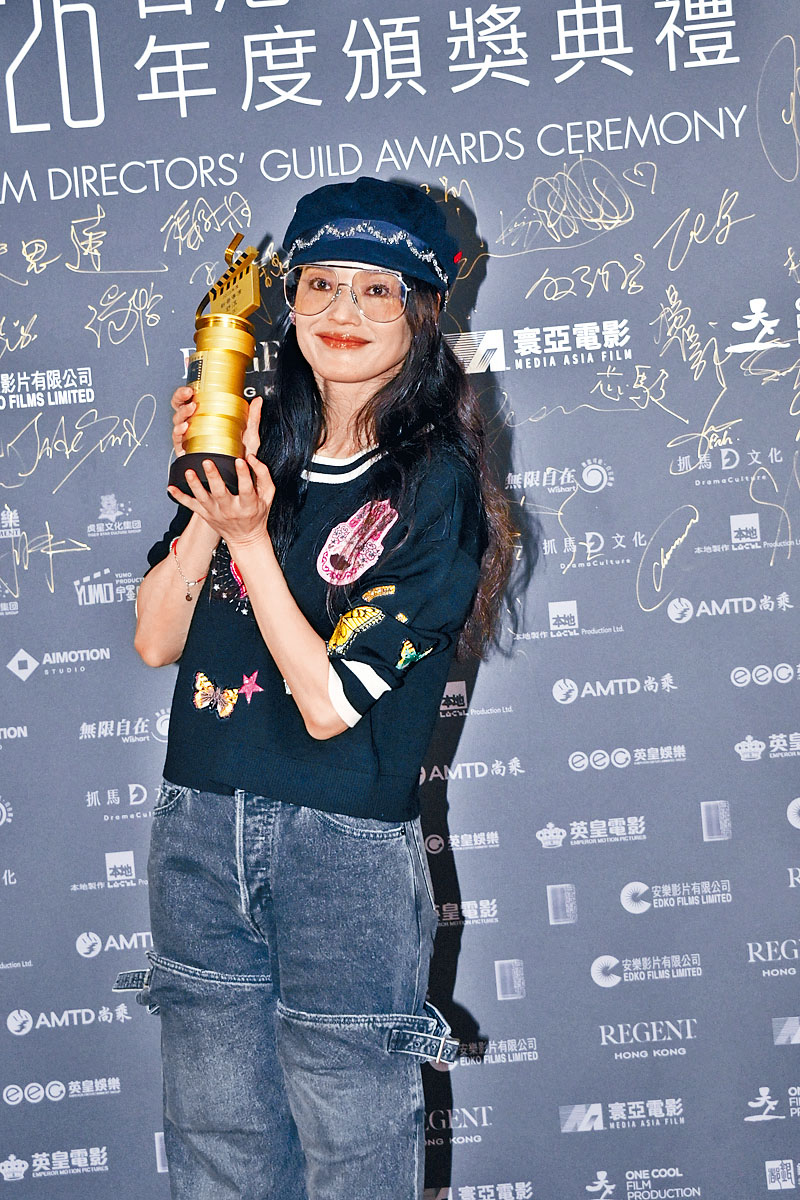 舒淇憑《女孩》奪新晉導演。
