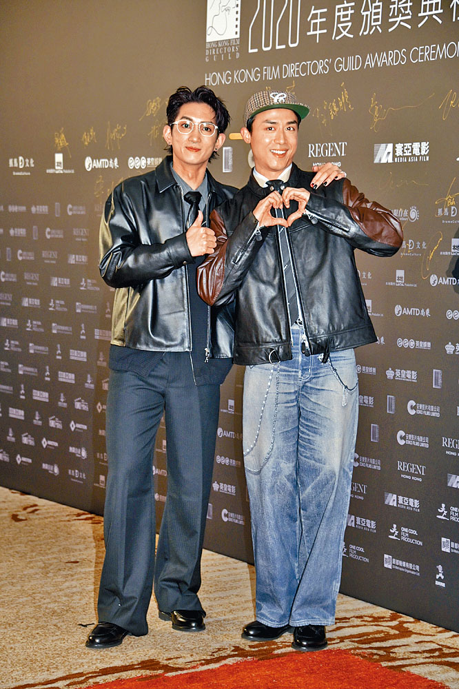 Lokman（左）、AK坦言穿環、紋身前都會與公司先溝通。