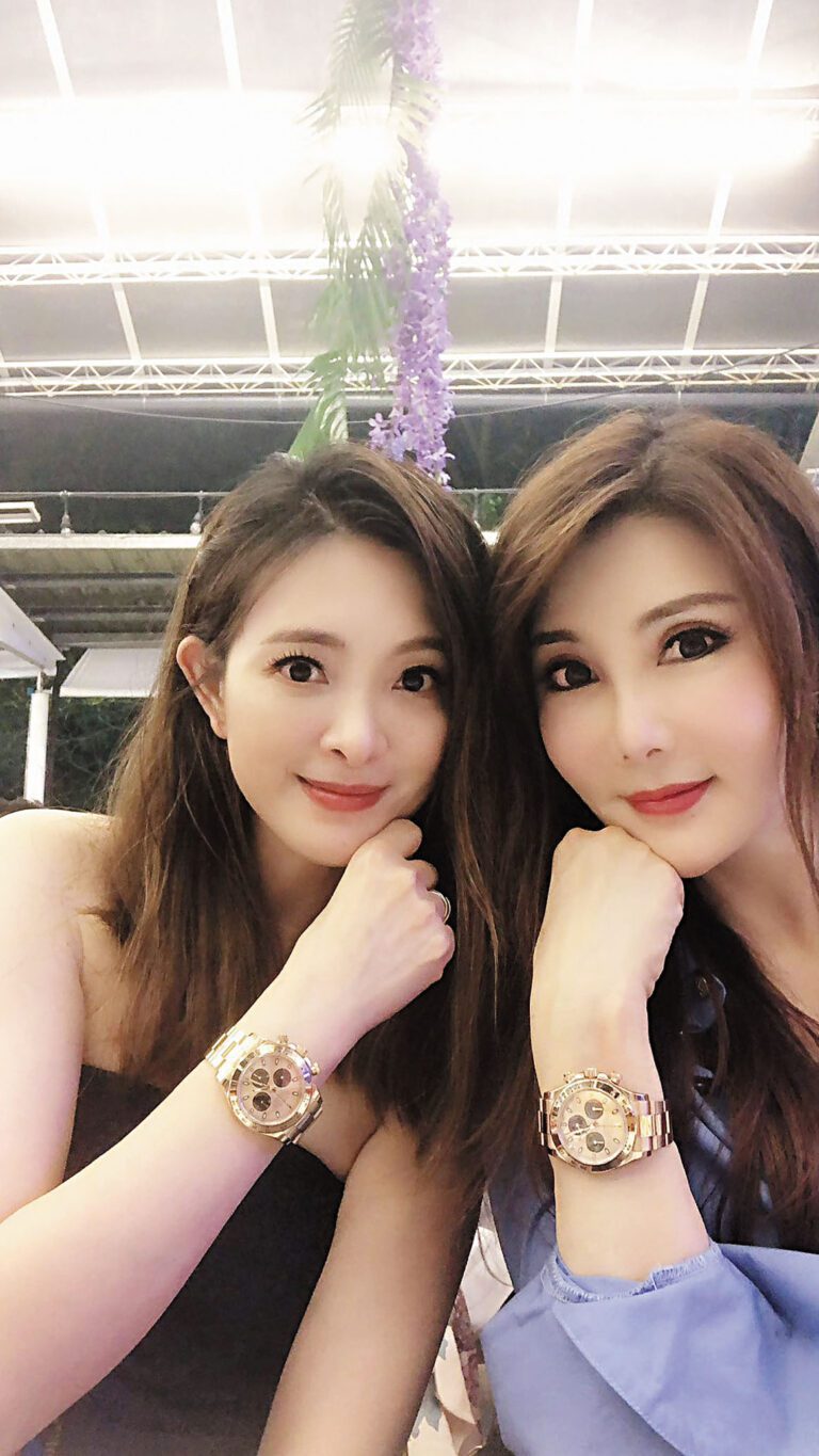 楊麗菁與劉真（左）交情深厚。網上圖片