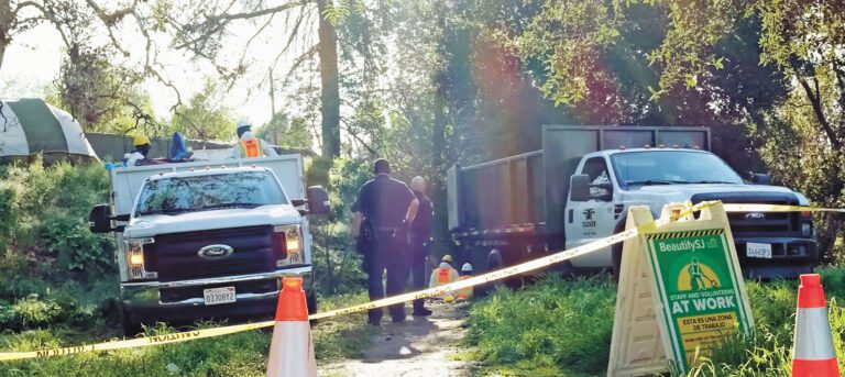 「美化聖荷西」營地管理項目清理拉圾。聖荷西市府網站