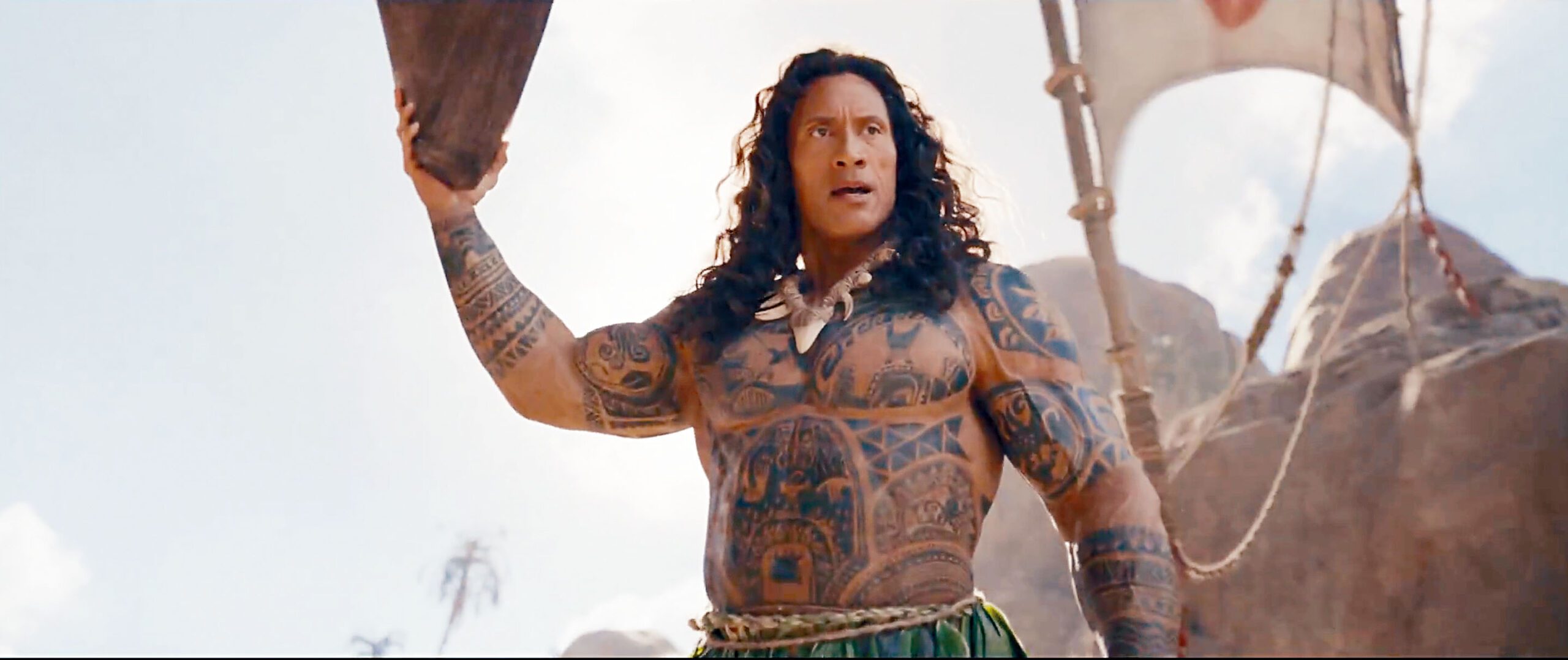 狄維扮演的茂宜造型終曝光，但他變成有頭髮被網民笑。網上圖片