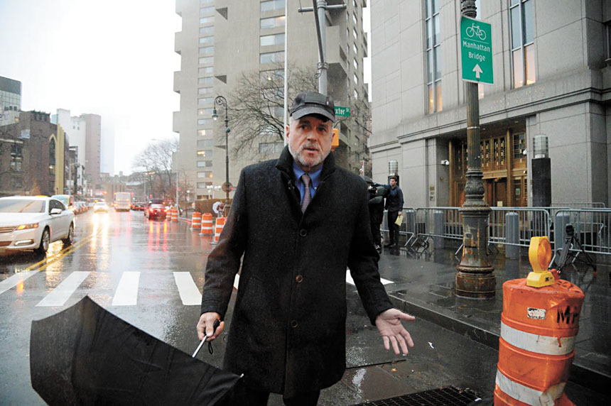 奧斯特曼協助已被定罪的馬林斯(圖)挪用工會公款。 Jefferson Siegel/紐約