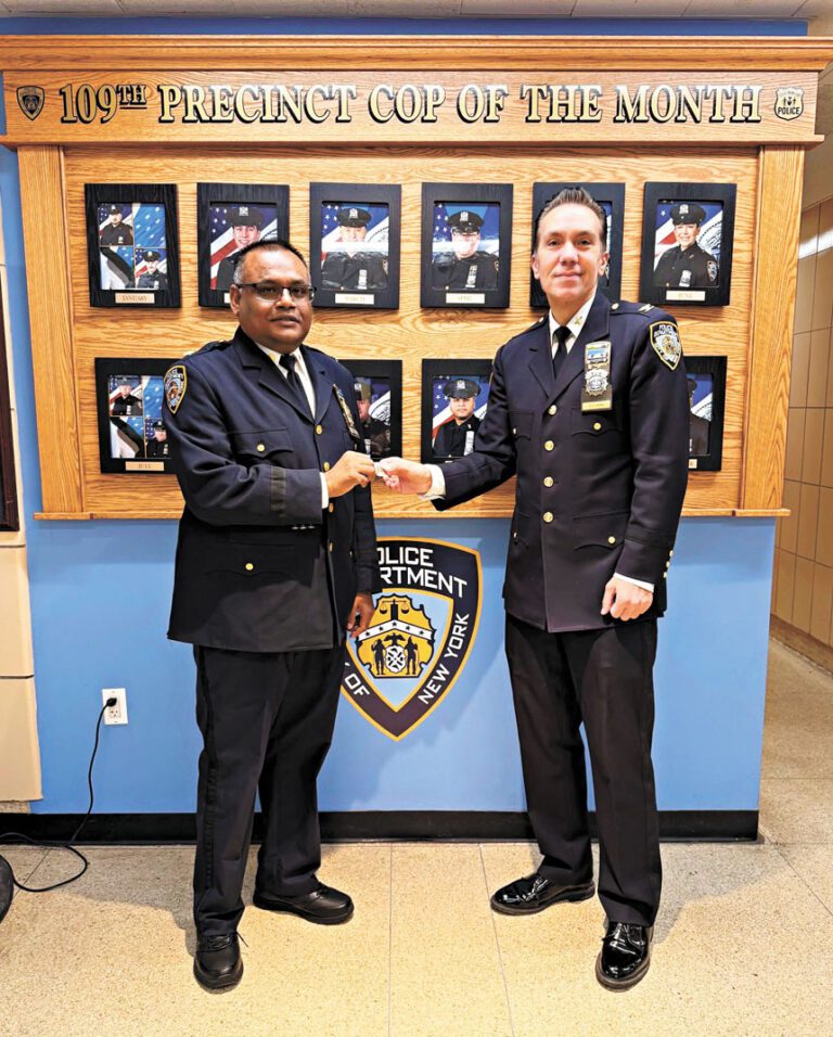 109分局原局長柯爾曼和新局長邱杜里。 圖片來源：市警109分局官方X帳號