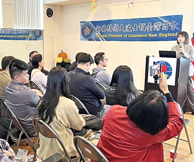 稅務講座現場。主辦方提供