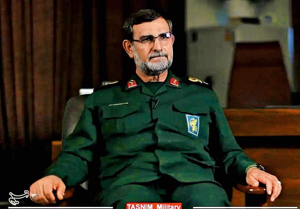 伊朗革命衛隊海軍司令坦格西里。網上圖片