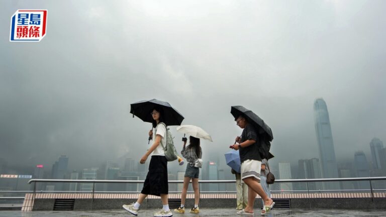 天文台預測未來九天均有雨 下周一最高29°C 清明節有驟雨雷暴