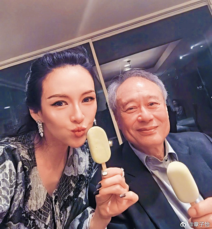 ■章子怡與李安繼《臥虎藏龍》後，相隔25年再合作。