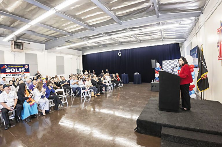 蘇麗絲正式開啟參選加州第38選區國會眾議員。 蘇麗絲辦公室提供
