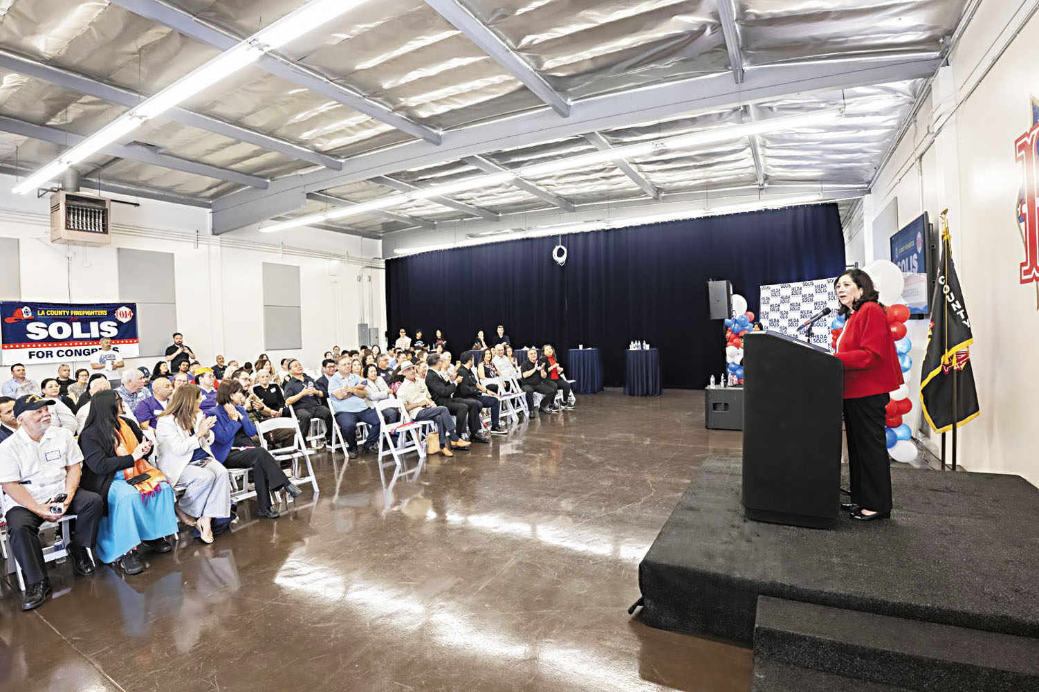 蘇麗絲正式開啟參選加州第38選區國會眾議員。 蘇麗絲辦公室提供