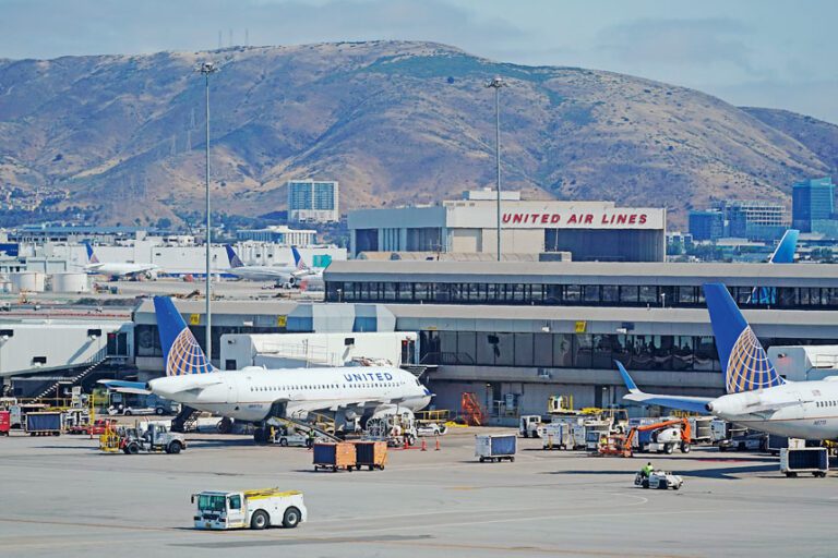 三藩市國際機場。美聯社資料圖