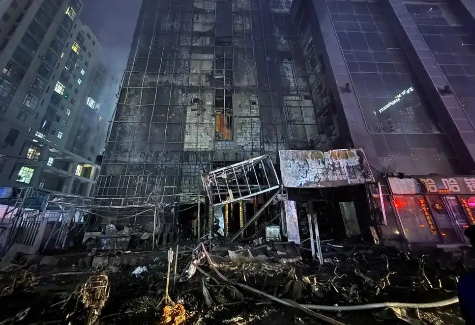 山西太原親賢商圈建築火警 釀1死25傷