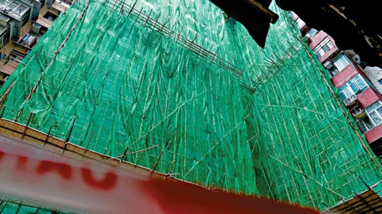 宏福苑火災後棚網新規 甯漢豪：約百幢大廈完成檢測 暫發現一宗違規