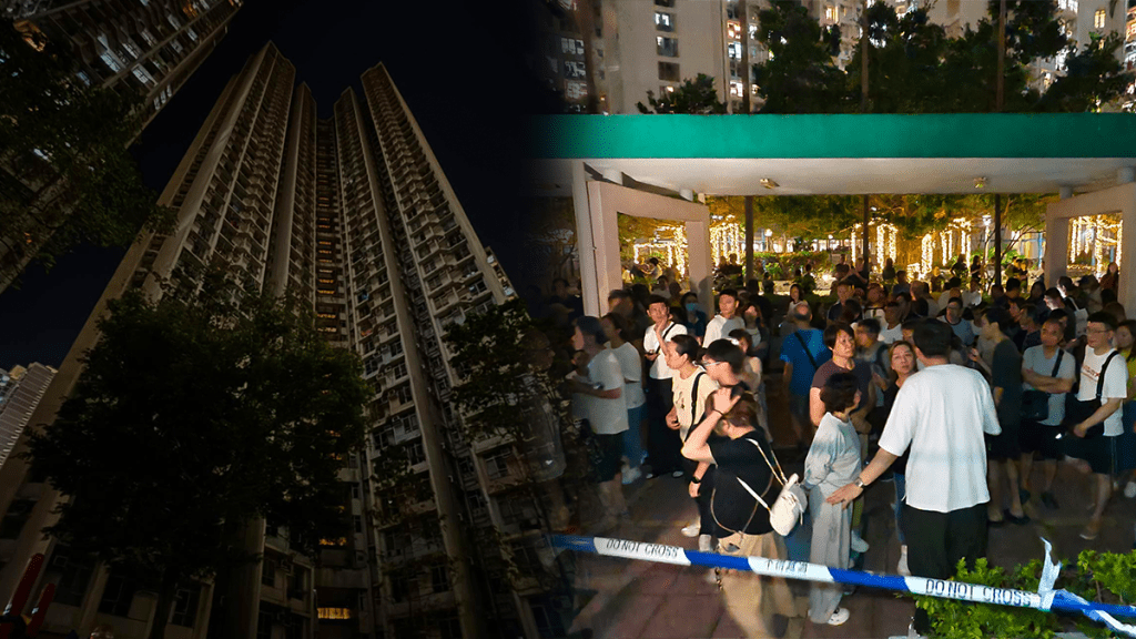 天水圍天頌苑電錶房故障致全幢停電 近200居民疏散