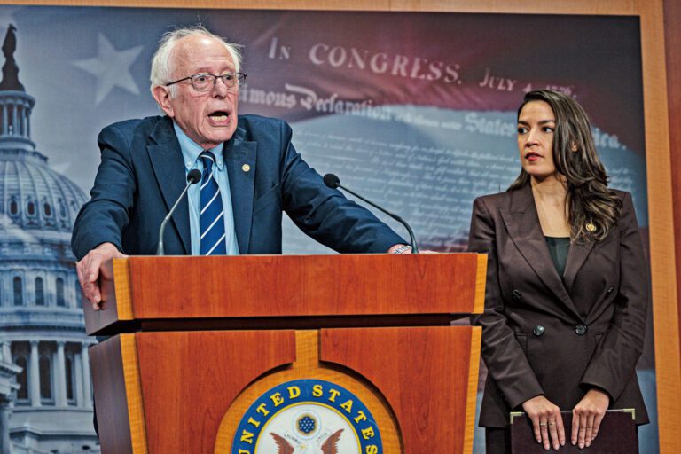 桑德斯指出，民意希望極富階層支付公平份額的稅款。Tierney L. Cross/紐約時報