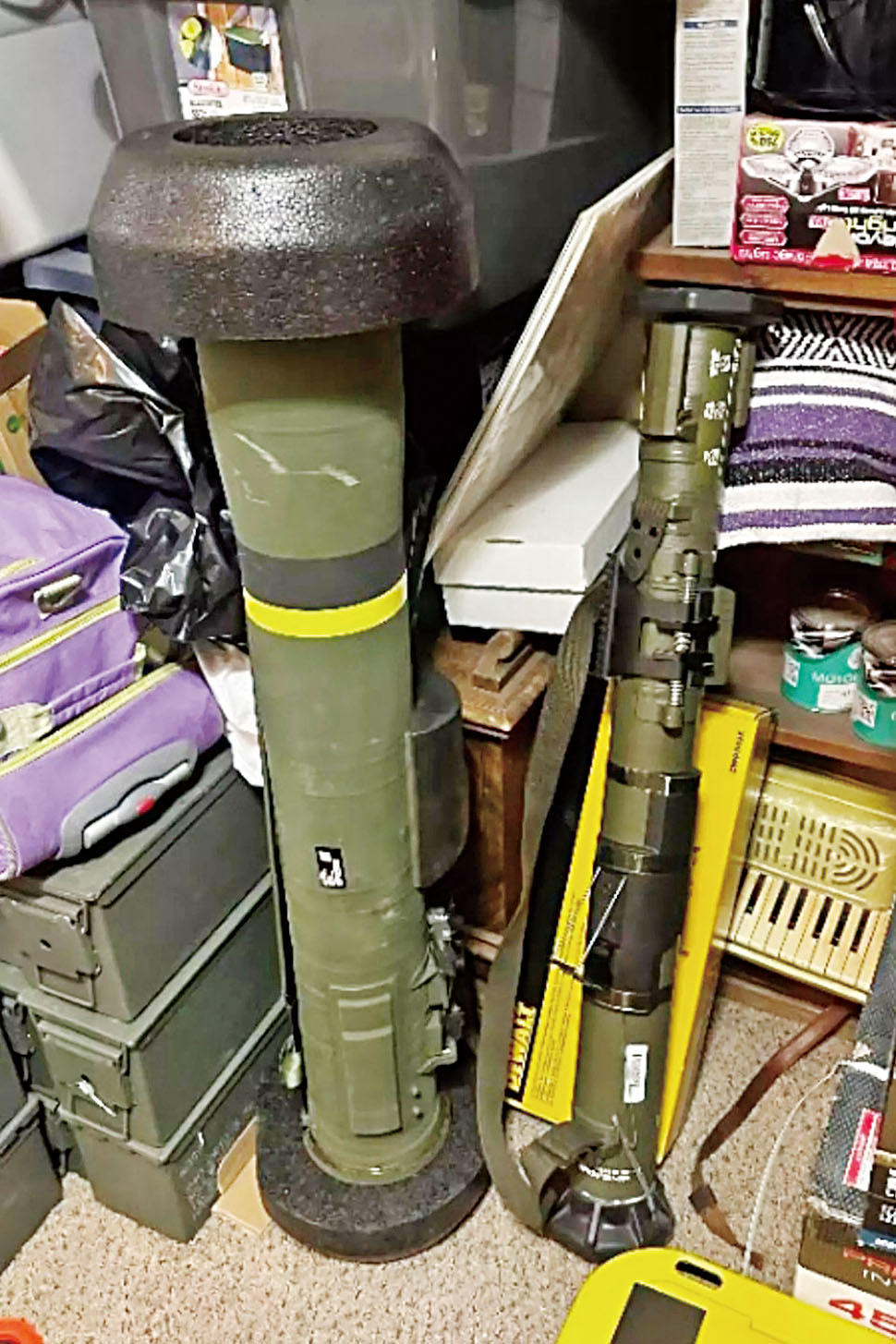 海軍陸戰隊下士阿馬里拉斯,涉嫌從彭德爾頓營西部步兵學校,盜竊一套標槍飛彈系統。美聯社