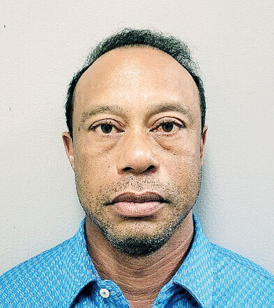 馬丁縣警局提供的老虎活士檔案照片。 美聯社