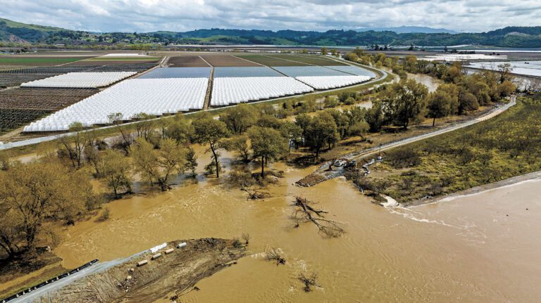 多位州議員們支持加強中谷三角洲堤防。美聯社資料圖片
