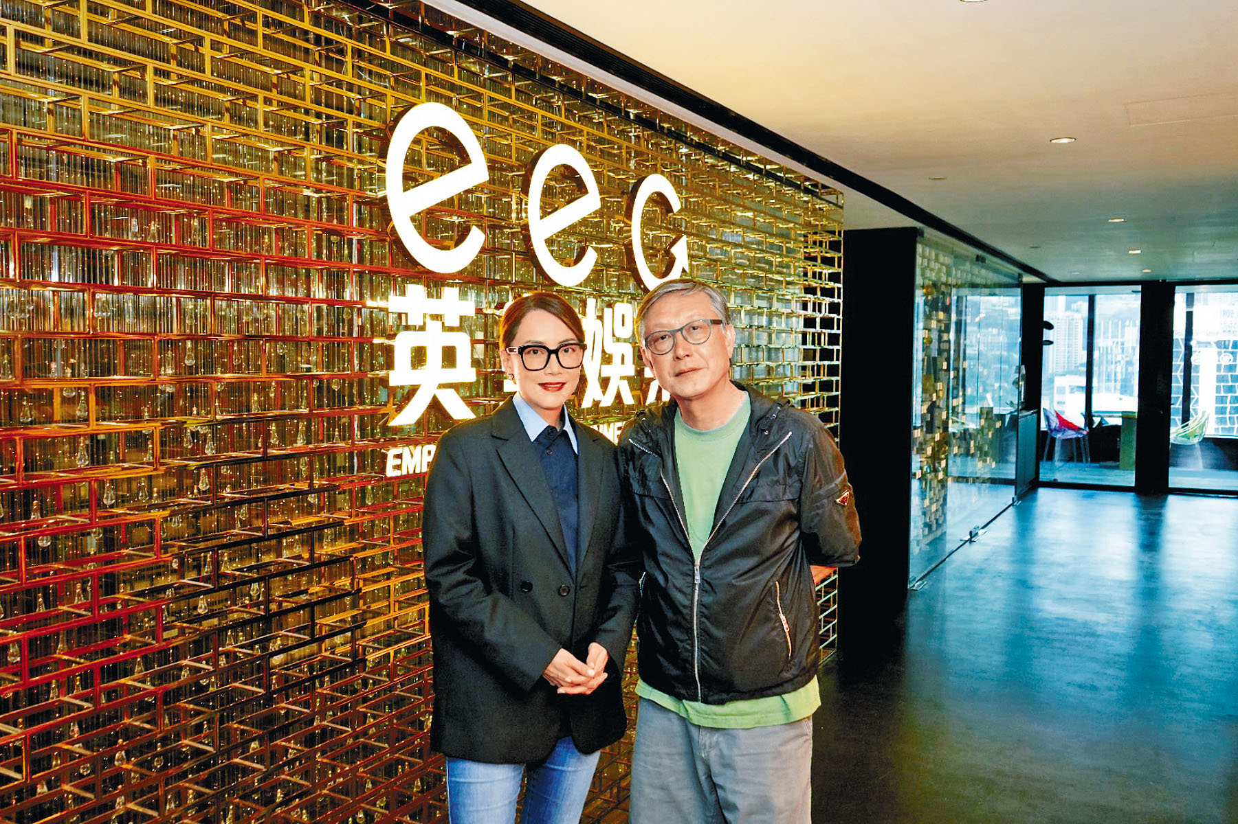 ■Mani（左）笑言今次演唱會不惜工本。