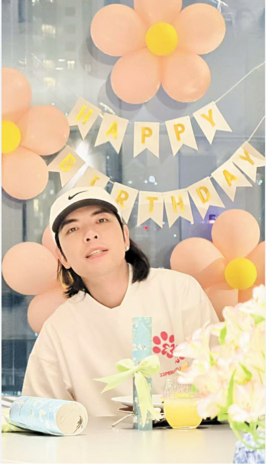 ■蕭敬騰迎來39歲生日。網上圖片