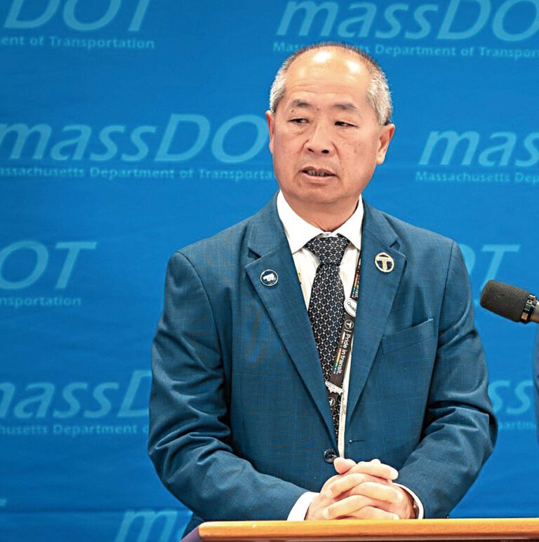 MBTA總經理伍偉華。 檔案圖片