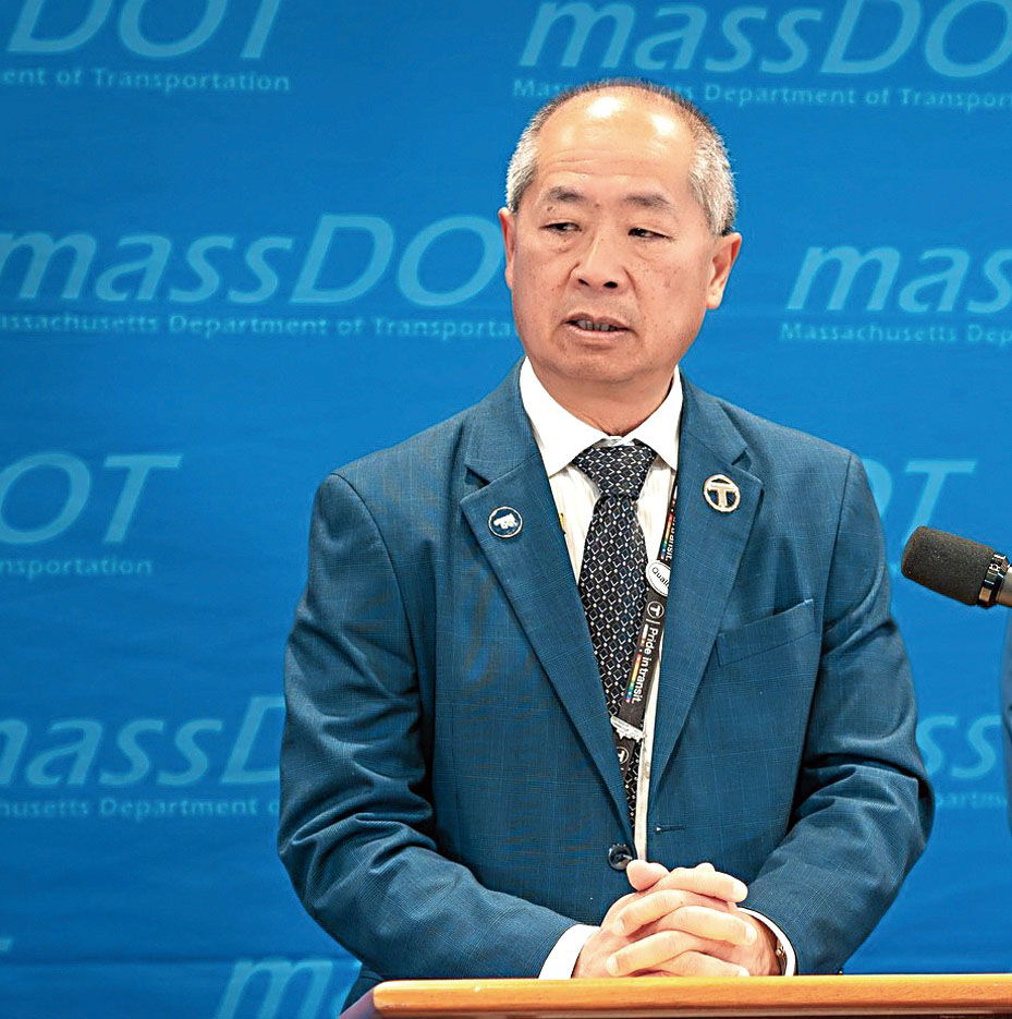 MBTA總經理伍偉華。 檔案圖片