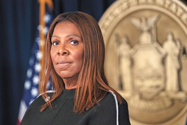 詹樂霞（Letitia James）已對太陽能板公司Attyx提起訴訟。 James Estrin/紐約時報