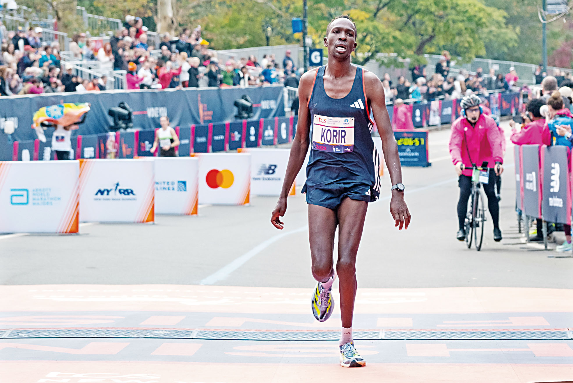 科里爾在紐約馬拉松取得的所有成就皆因禁藥案而大打折扣。美聯社