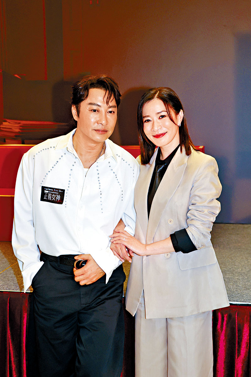 阿佘與譚耀文繼《無名天使3D》後，相隔22年再合作。