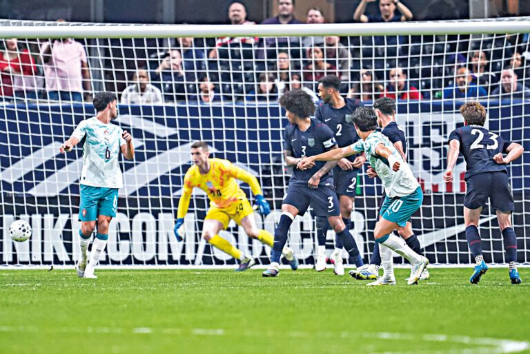 菲利克斯打進葡萄牙第二個進球。路透社