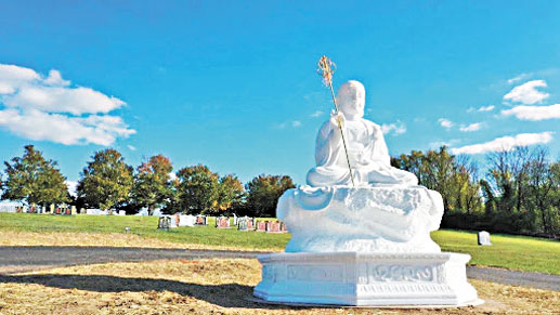 地藏王菩薩守護安寧，祈福納祥。