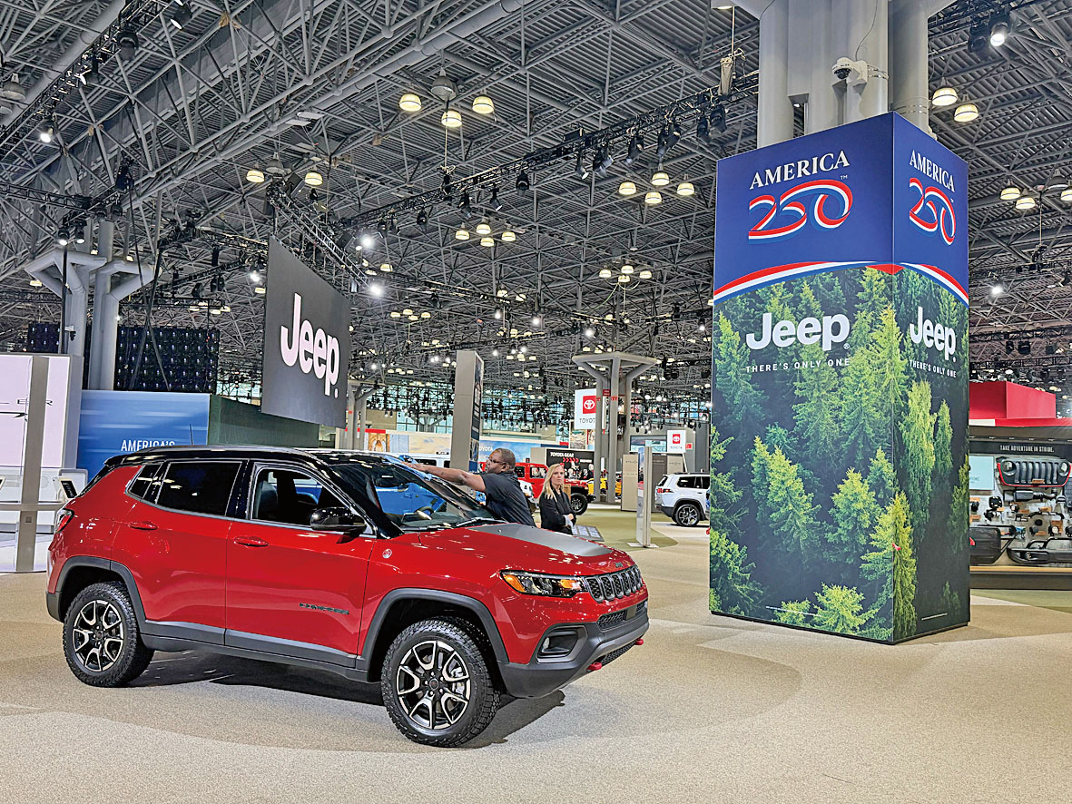 吉普推出美國建國250週年版。