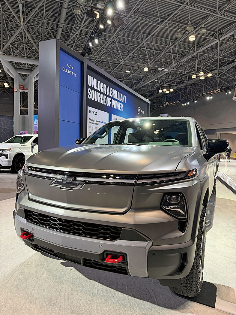 雪佛蘭的Silverado EV Trail Boss 是一款巨無霸的電車。