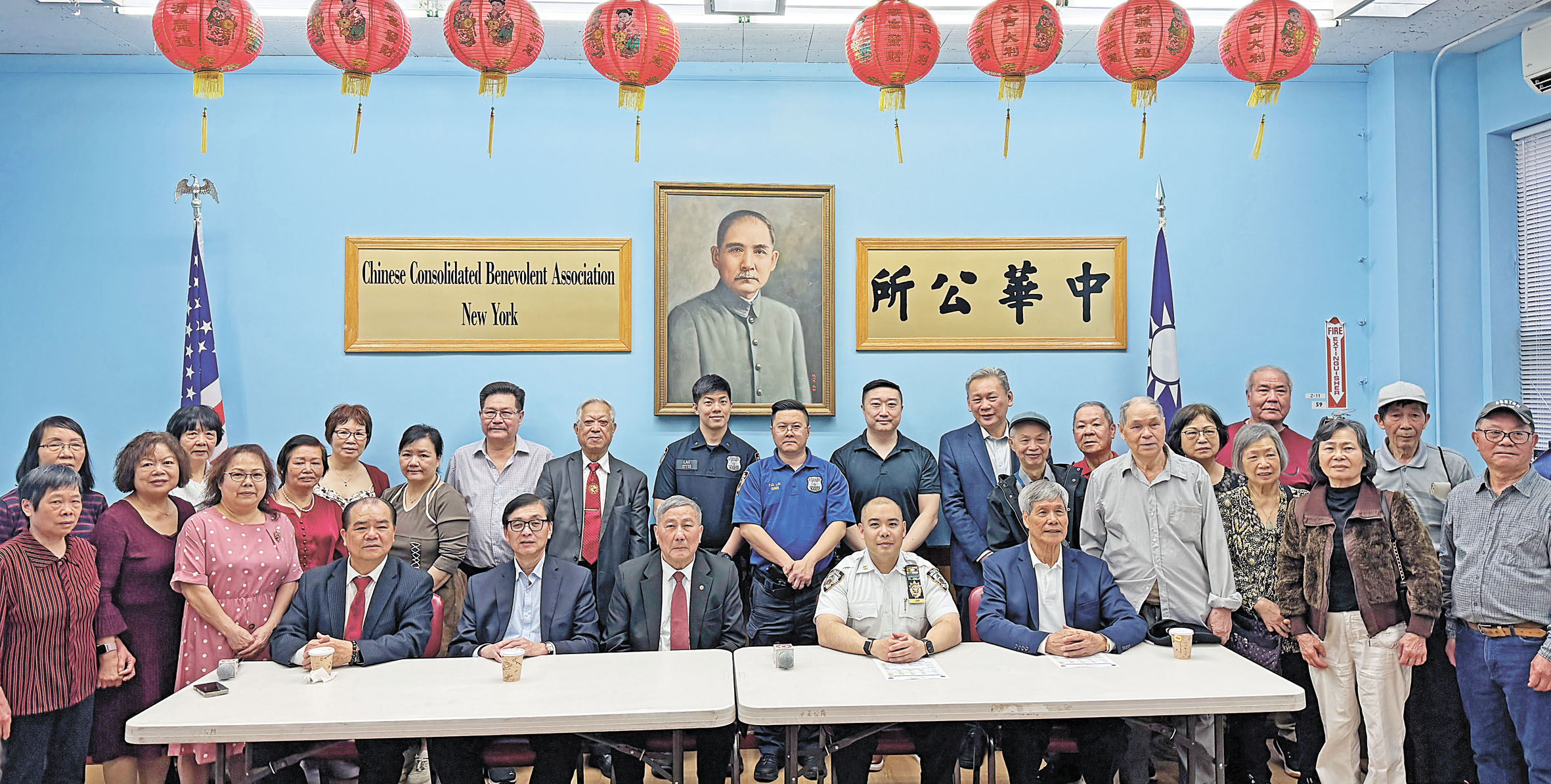 5分局於昨舉行華社警民會。