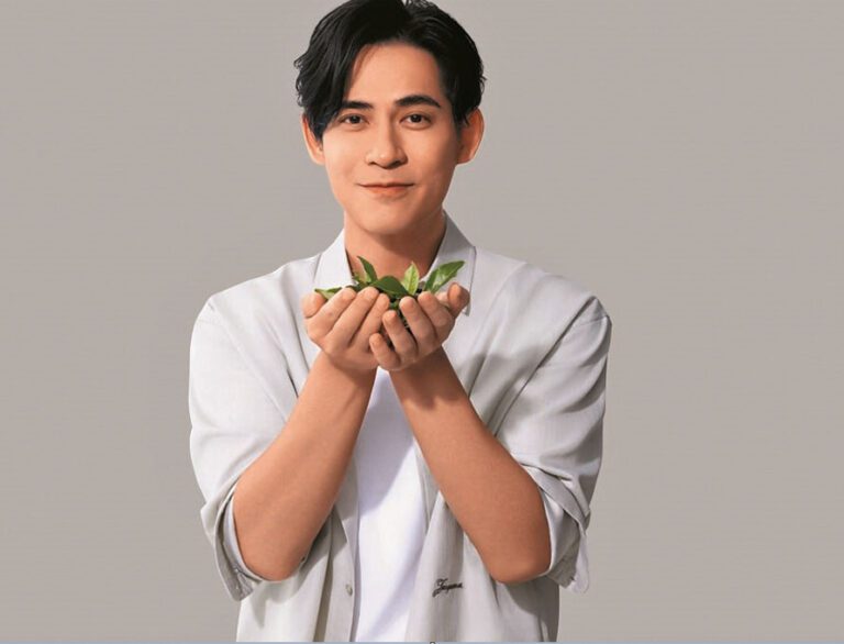 周渝民為茶飲品牌代言。網上圖片