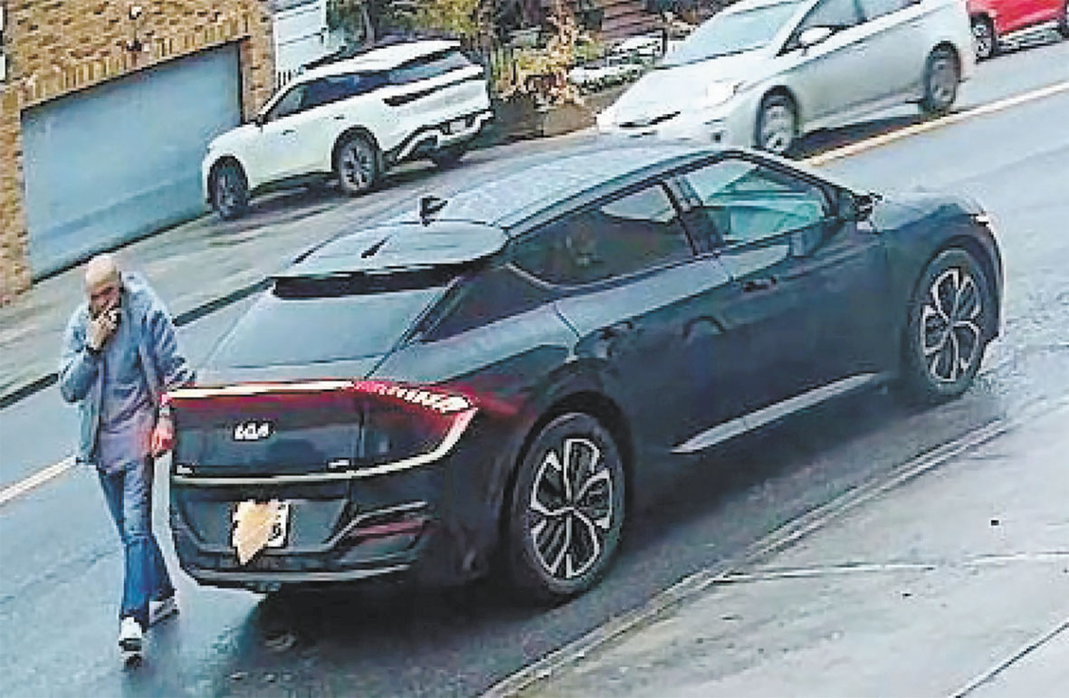 閉路電視拍下蘭達佐的清晰面貌。 EDNY圖片