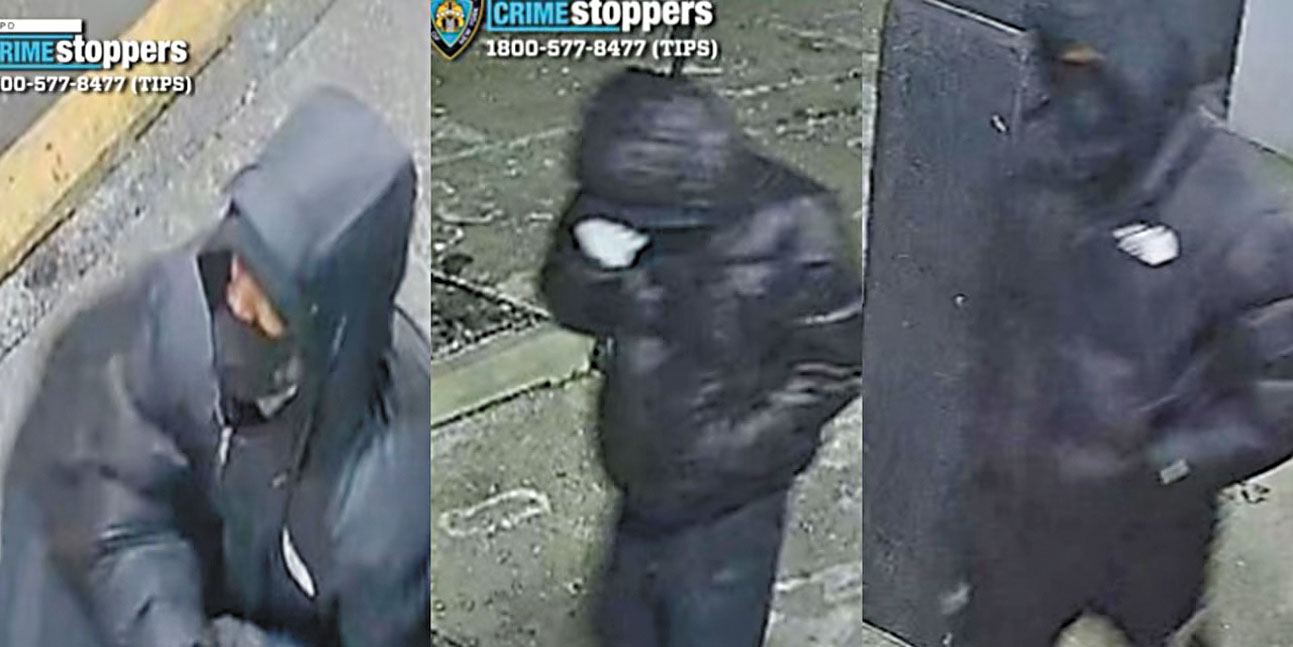 遭警通緝的三名碰瓷劫車匪徒。