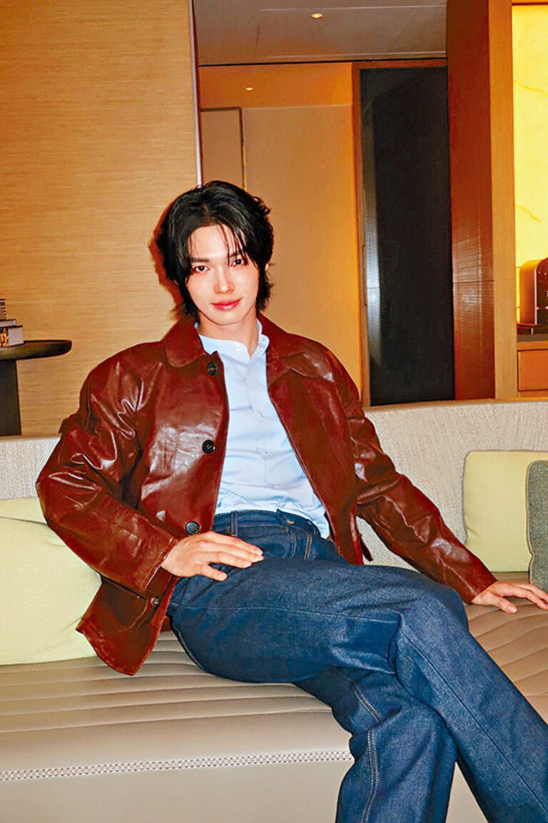 ■Win到港出席校園講座，與學生們分享演戲經驗。