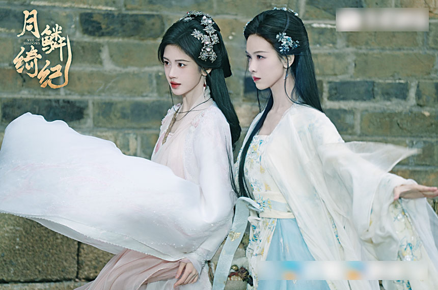 鞠婧禕與陳都靈在劇中飾演狐妖姐妹。網上圖片 .c2/.c3 鞠婧禕、陳都靈